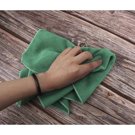 Dri By Tricol Clean Multi-Purpose Cloth,  Green, 300 GSM, 16 x 16 in, 48 PK 01-30-01-00-91-40